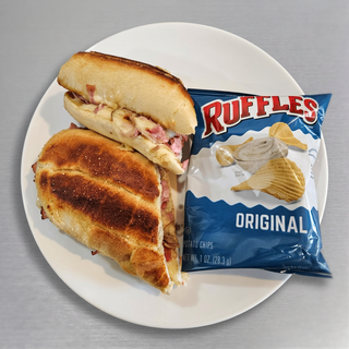 Hot Ham & Cheese Sandwich